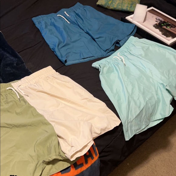 Really thin swimming trunks $15 for all 3 pairs size L - Picture 1 of 1